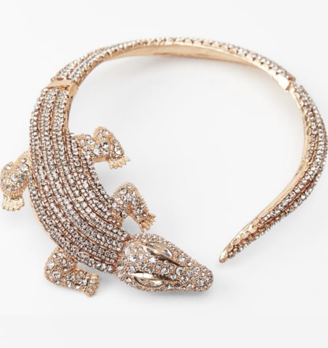 Crocodile Choker $89.90 @Zara.com